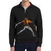 Super Sweats ® NuBlend ® 1/4 Zip Sweatshirt with Cadet Collar Thumbnail