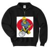 Super Sweats ® NuBlend ® 1/4 Zip Sweatshirt with Cadet Collar Thumbnail