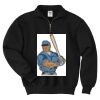 Super Sweats ® NuBlend ® 1/4 Zip Sweatshirt with Cadet Collar Thumbnail