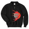 Super Sweats ® NuBlend ® 1/4 Zip Sweatshirt with Cadet Collar Thumbnail