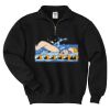 Super Sweats ® NuBlend ® 1/4 Zip Sweatshirt with Cadet Collar Thumbnail