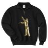 Super Sweats ® NuBlend ® 1/4 Zip Sweatshirt with Cadet Collar Thumbnail