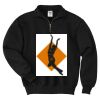 Super Sweats ® NuBlend ® 1/4 Zip Sweatshirt with Cadet Collar Thumbnail