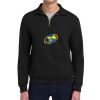 Super Sweats ® NuBlend ® 1/4 Zip Sweatshirt with Cadet Collar Thumbnail