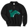 Super Sweats ® NuBlend ® 1/4 Zip Sweatshirt with Cadet Collar Thumbnail