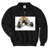 Super Sweats ® NuBlend ® 1/4 Zip Sweatshirt with Cadet Collar Thumbnail