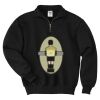 Super Sweats ® NuBlend ® 1/4 Zip Sweatshirt with Cadet Collar Thumbnail