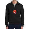 Super Sweats ® NuBlend ® 1/4 Zip Sweatshirt with Cadet Collar Thumbnail