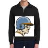 Super Sweats ® NuBlend ® 1/4 Zip Sweatshirt with Cadet Collar Thumbnail