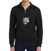 Super Sweats ® NuBlend ® 1/4 Zip Sweatshirt with Cadet Collar Thumbnail