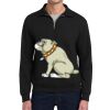 Super Sweats ® NuBlend ® 1/4 Zip Sweatshirt with Cadet Collar Thumbnail