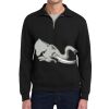 Super Sweats ® NuBlend ® 1/4 Zip Sweatshirt with Cadet Collar Thumbnail