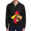 Super Sweats ® NuBlend ® 1/4 Zip Sweatshirt with Cadet Collar Thumbnail