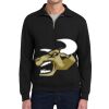 Super Sweats ® NuBlend ® 1/4 Zip Sweatshirt with Cadet Collar Thumbnail