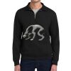 Super Sweats ® NuBlend ® 1/4 Zip Sweatshirt with Cadet Collar Thumbnail