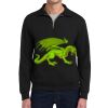 Super Sweats ® NuBlend ® 1/4 Zip Sweatshirt with Cadet Collar Thumbnail