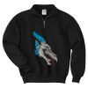 Super Sweats ® NuBlend ® 1/4 Zip Sweatshirt with Cadet Collar Thumbnail