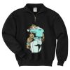 Super Sweats ® NuBlend ® 1/4 Zip Sweatshirt with Cadet Collar Thumbnail