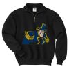 Super Sweats ® NuBlend ® 1/4 Zip Sweatshirt with Cadet Collar Thumbnail