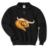 Super Sweats ® NuBlend ® 1/4 Zip Sweatshirt with Cadet Collar Thumbnail