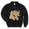 Super Sweats ® NuBlend ® 1/4 Zip Sweatshirt with Cadet Collar Thumbnail