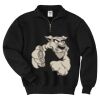 Super Sweats ® NuBlend ® 1/4 Zip Sweatshirt with Cadet Collar Thumbnail