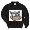 Super Sweats ® NuBlend ® 1/4 Zip Sweatshirt with Cadet Collar Thumbnail