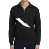 Super Sweats ® NuBlend ® 1/4 Zip Sweatshirt with Cadet Collar Thumbnail