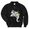 Super Sweats ® NuBlend ® 1/4 Zip Sweatshirt with Cadet Collar Thumbnail