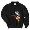 Super Sweats ® NuBlend ® 1/4 Zip Sweatshirt with Cadet Collar Thumbnail