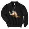 Super Sweats ® NuBlend ® 1/4 Zip Sweatshirt with Cadet Collar Thumbnail