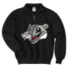 Super Sweats ® NuBlend ® 1/4 Zip Sweatshirt with Cadet Collar Thumbnail