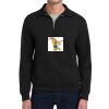 Super Sweats ® NuBlend ® 1/4 Zip Sweatshirt with Cadet Collar Thumbnail