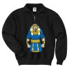 Super Sweats ® NuBlend ® 1/4 Zip Sweatshirt with Cadet Collar Thumbnail