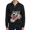 Super Sweats ® NuBlend ® 1/4 Zip Sweatshirt with Cadet Collar Thumbnail