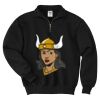 Super Sweats ® NuBlend ® 1/4 Zip Sweatshirt with Cadet Collar Thumbnail