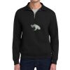 Super Sweats ® NuBlend ® 1/4 Zip Sweatshirt with Cadet Collar Thumbnail