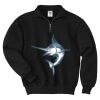 Super Sweats ® NuBlend ® 1/4 Zip Sweatshirt with Cadet Collar Thumbnail