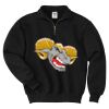 Super Sweats ® NuBlend ® 1/4 Zip Sweatshirt with Cadet Collar Thumbnail