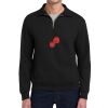 Super Sweats ® NuBlend ® 1/4 Zip Sweatshirt with Cadet Collar Thumbnail