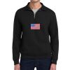 Super Sweats ® NuBlend ® 1/4 Zip Sweatshirt with Cadet Collar Thumbnail