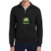 Super Sweats ® NuBlend ® 1/4 Zip Sweatshirt with Cadet Collar Thumbnail