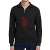 Super Sweats ® NuBlend ® 1/4 Zip Sweatshirt with Cadet Collar Thumbnail