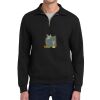 Super Sweats ® NuBlend ® 1/4 Zip Sweatshirt with Cadet Collar Thumbnail