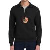 Super Sweats ® NuBlend ® 1/4 Zip Sweatshirt with Cadet Collar Thumbnail
