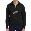 Super Sweats ® NuBlend ® 1/4 Zip Sweatshirt with Cadet Collar Thumbnail