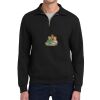 Super Sweats ® NuBlend ® 1/4 Zip Sweatshirt with Cadet Collar Thumbnail