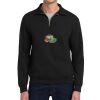 Super Sweats ® NuBlend ® 1/4 Zip Sweatshirt with Cadet Collar Thumbnail