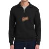 Super Sweats ® NuBlend ® 1/4 Zip Sweatshirt with Cadet Collar Thumbnail