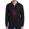 Super Sweats ® NuBlend ® 1/4 Zip Sweatshirt with Cadet Collar Thumbnail